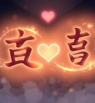 黒い文字と明るい赤い枠で囲まれた 2 つの名前の画像。中央にはハートがあり、背景にはハートの付いた雲が描かれています。